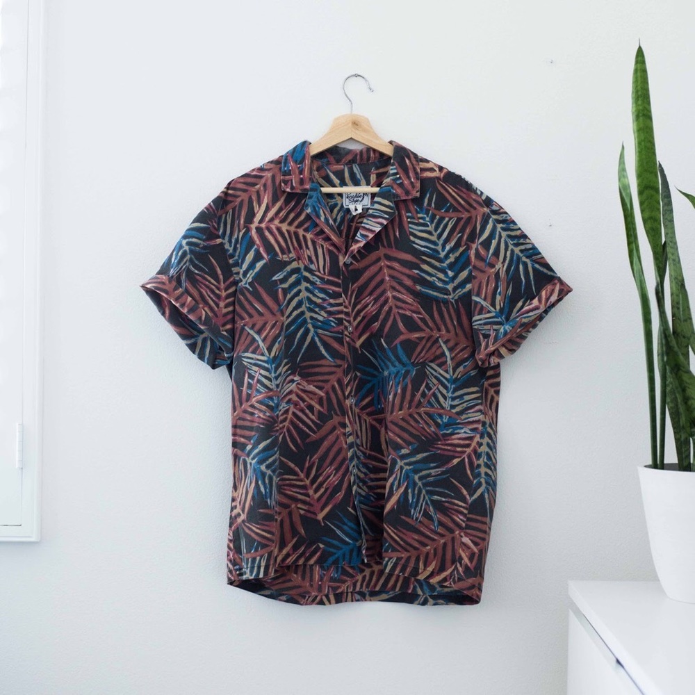 Vintage Paradise Style Hawaii Camp Shirt